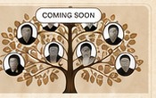 Animated family tree preview